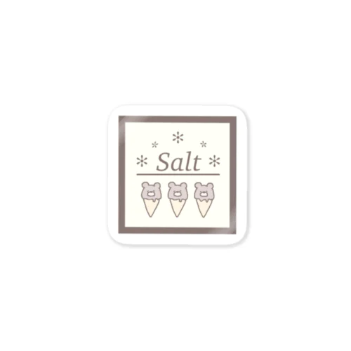 Salt Sticker