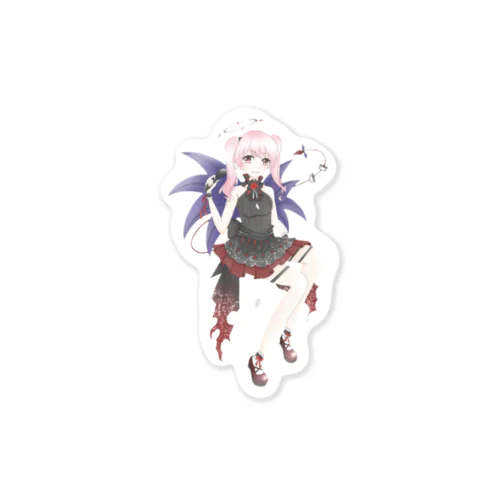 第3弾！ 世界夜月のオリジナルグッズ/悪魔 Sticker