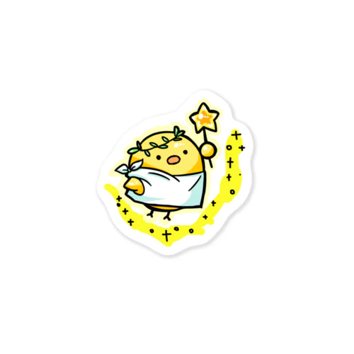 天使のひよこちゃん Sticker