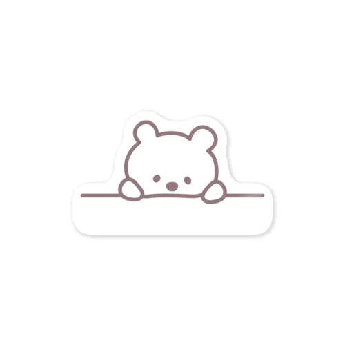 LITTLE WHITE BEARS(ステッカー） Sticker