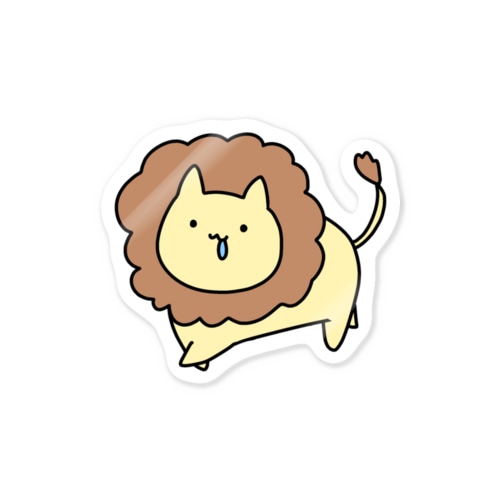 よだれらいおん Sticker