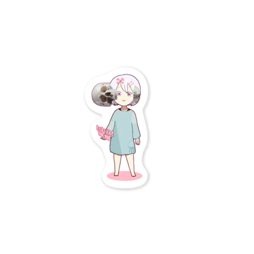 【姉妹んステッカー】 とぅるぅえんどVer Sticker