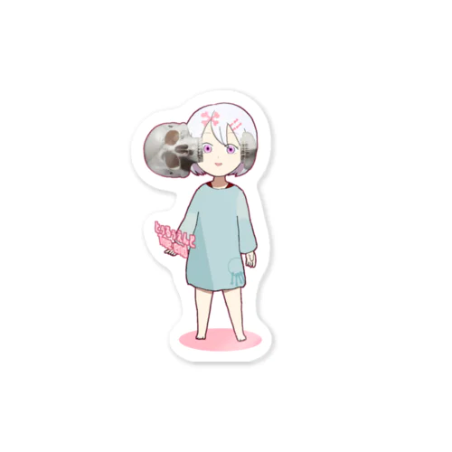 【姉妹んステッカー（大）】 とぅるぅえんどVer Sticker