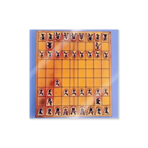 将棋の初手▲７六歩 バージョン5 ステッカー