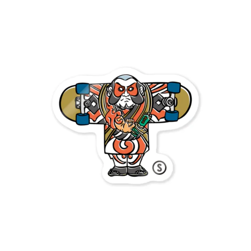 Yakkodako Skate Sticker Sticker