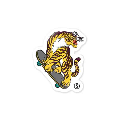 Tiger Skate Sticker ステッカー