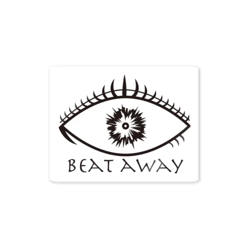 BEAT AEAY Sticker