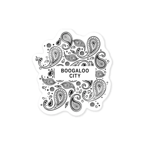 BOOGALOO CITY Sticker