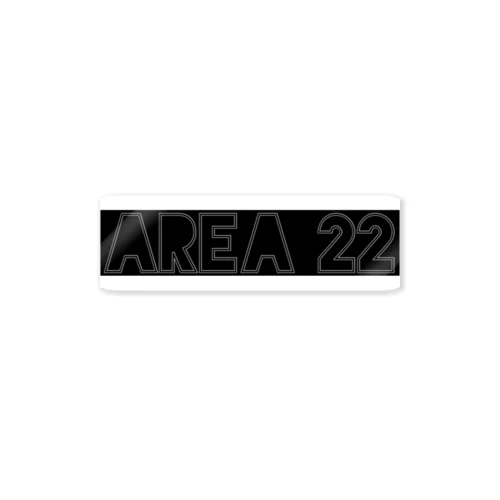 エリア22 Sticker