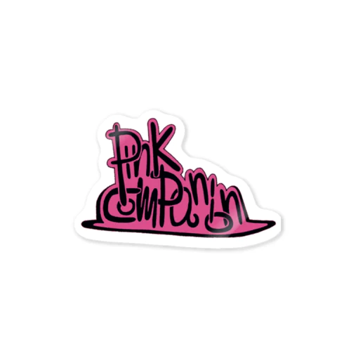 ピンクコンパニオン Sticker