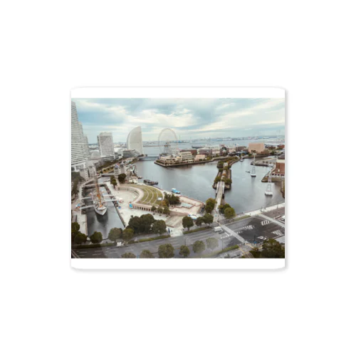 ホテルからの景色シリーズ〜ニューオータニイン横浜プレミアム〜 Sticker