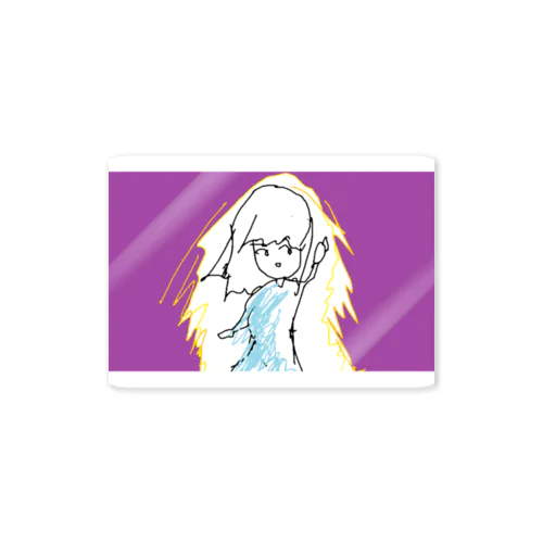 能力発動系ガール Sticker