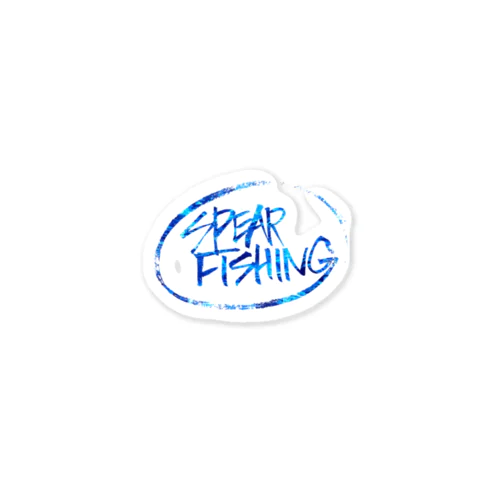 SPEAR FISHING ステッカー Sticker