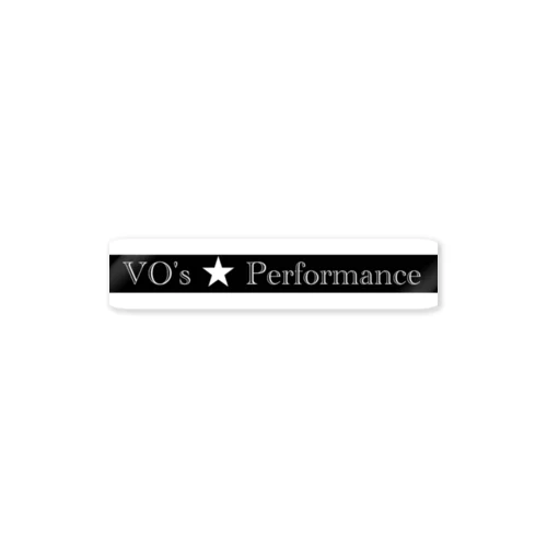 Vo's ★ Performance ステッカー