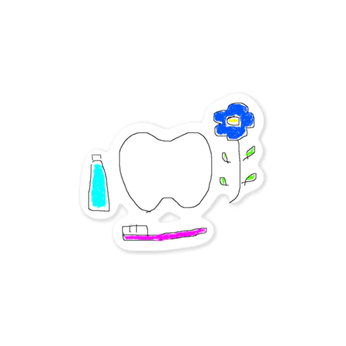 Tooth Tooth Sticker