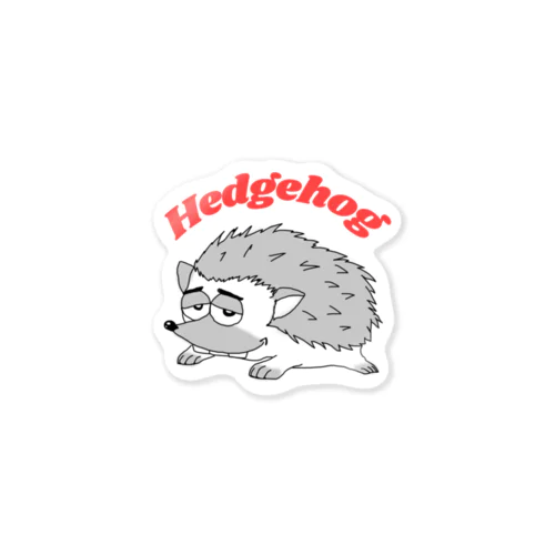  Hedgehog Sticker