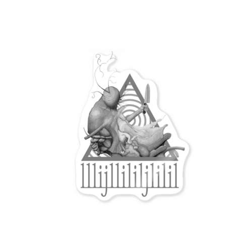 殺すのは誰でも良かった ステッカー Sticker