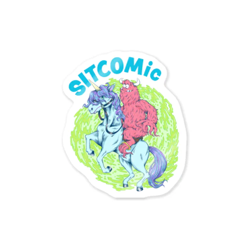 UNICORN&Pluffy Sticker