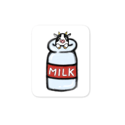 うしさんミルク Sticker