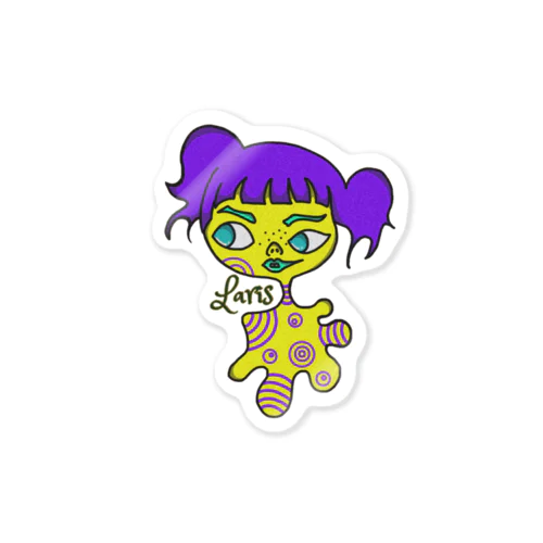 Tuin girl Sticker