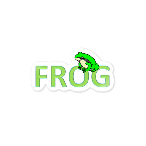 FROG ステッカー