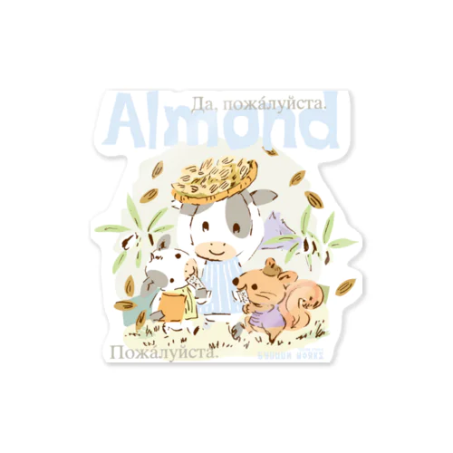 Almond Sticker