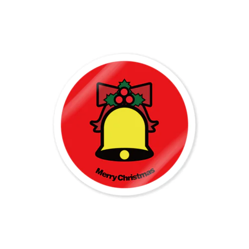 クリスマスオーナメント　クリスマスベル Sticker