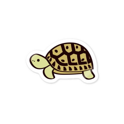 ギリシャリクガメステッカー Sticker