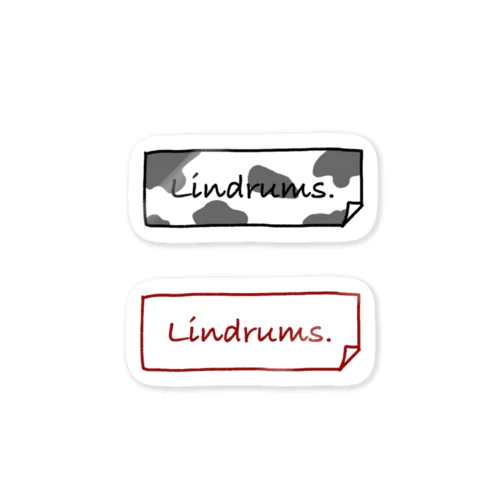 Lindrums.ステッカー ステッカー