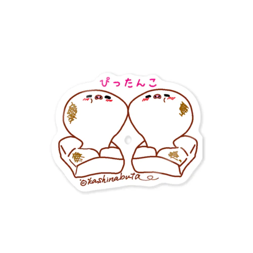 おもち　ぴったんこ Sticker