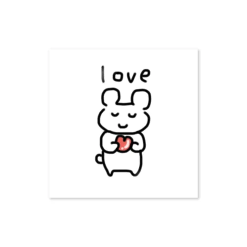 loveくまさん Sticker