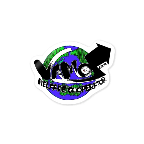 VAMOS ロゴ Sticker