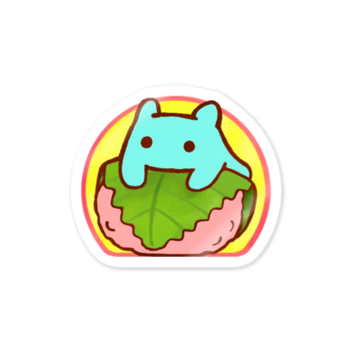 桜餅【水星人のスイスイちゃん】 Sticker