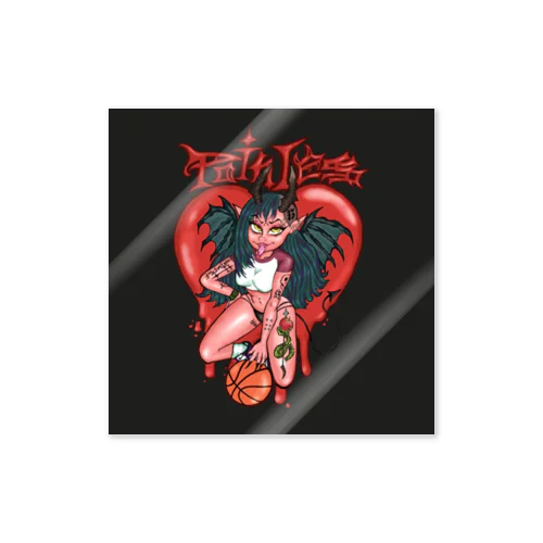 devil girl Sticker