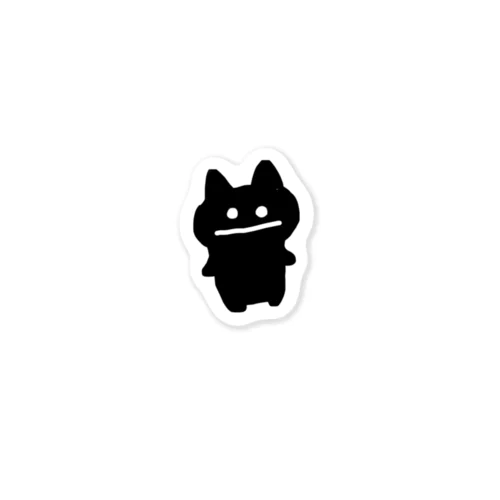 くろねこ Sticker