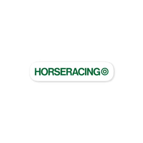 HORSERACING Sticker