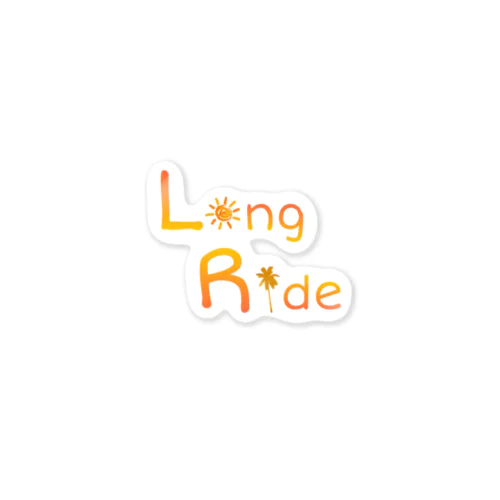 Long Ride Sticker