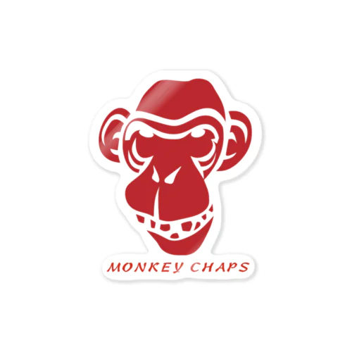 MONKEY CHAPS 猿 Sticker