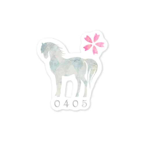 Spring Horse ミニ Sticker