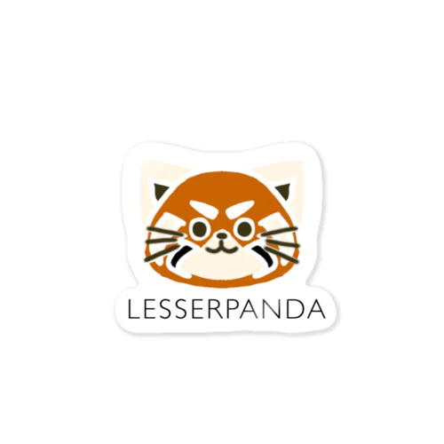 LESSER PANDA  Sticker