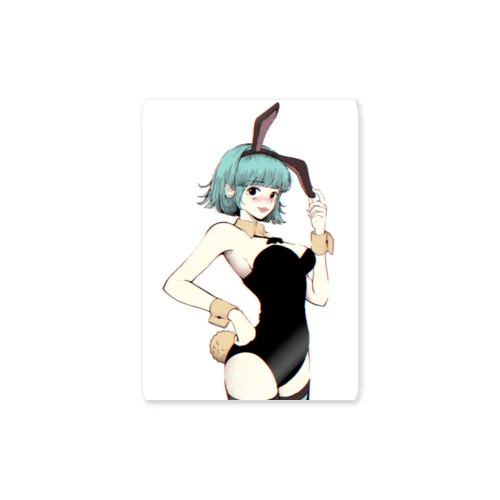 bunny girl ステッカー