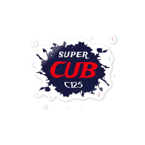 super cub c125 Sticker