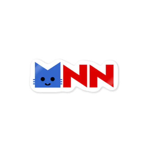 MNN マスクにゃんニュース Sticker