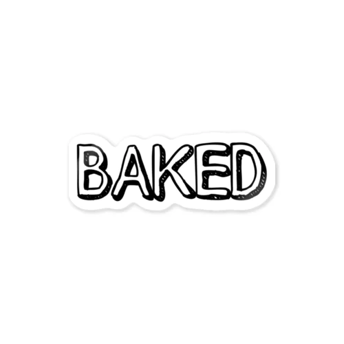 BAKED Sticker