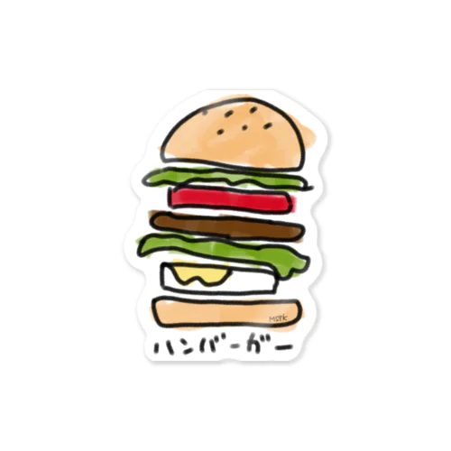 MSTKハンバーガーグッズ Sticker