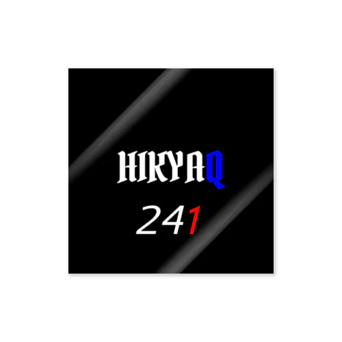 HIKYAQステッカー Sticker