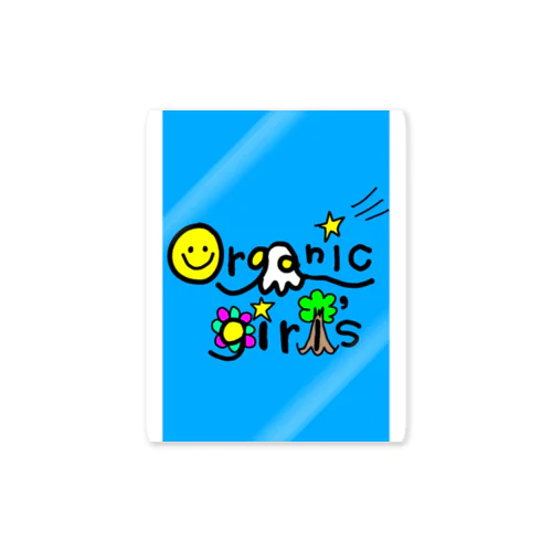 We are organic girls 💖 ステッカー