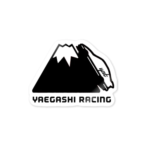 YAEGASHI RACING LOGO sticker ステッカー