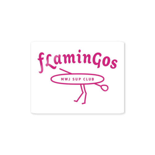 Flamingos foot ステッカー