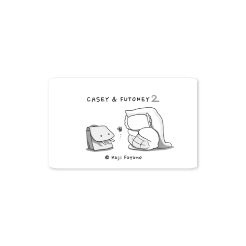 CASEY & FUTONEY２ ステッカー